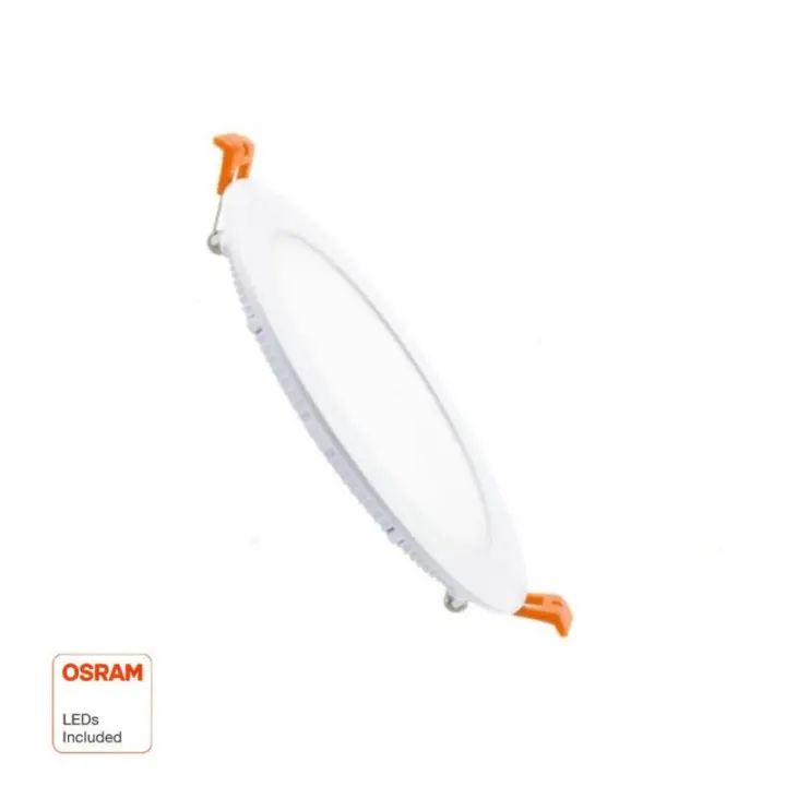 Placa Slim LED Circular 8W - OSRAM CHIP DURIS E 2835 4000K - 1