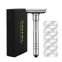 Ajustable Cuchilla De Seguridad Con Sistema De Reemplazo De Hojas Seguro Presiona Para Abrir 1 Cuchilla 5 Hojas Para Hombre Y Mujer - details 4