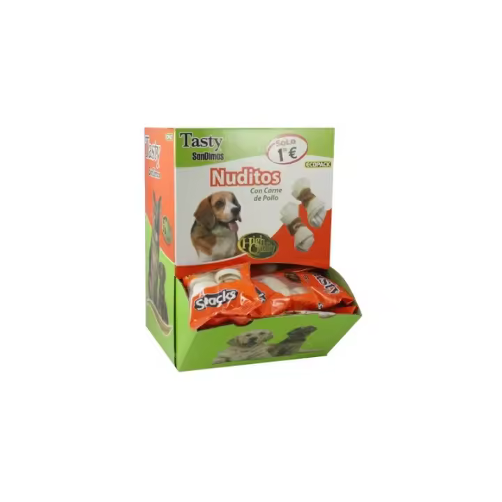 San Dimas - NUDITOS CON CARNE Bolsa 2x12 gr Caja 40 Und - 1