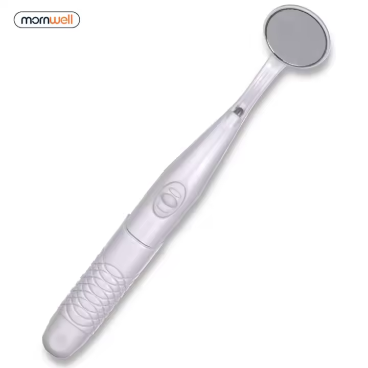 Luz LED Para Cuidado Oral Espejo Dental Con Luz Iluminada Herramienta De Cuidado Dental Reutilizable Para Adultos - 1
