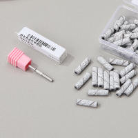 Kit De 50 Piezas De Bandas De Lijado Para Uñas Mini 3mm Con Brocas Y Mandril Accesorios Eléctricos Para Manicura Eliminador De Piel Muerta - details 9