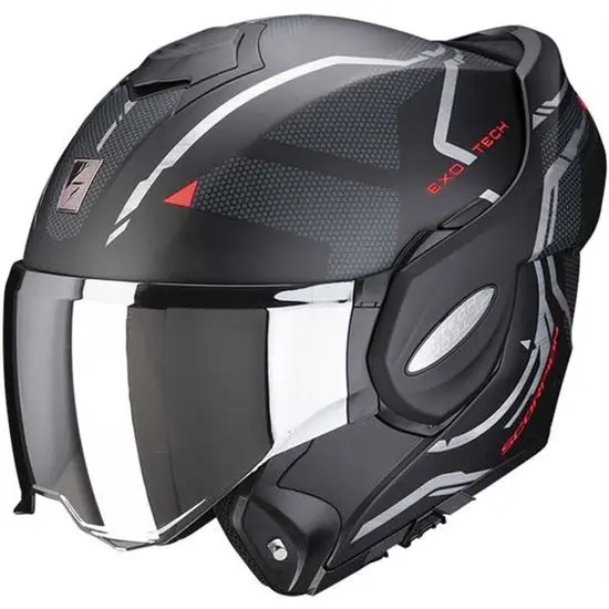 SCORPION EXO-TECH SQUARE MATE ROJO+PINLOCK70 - 1