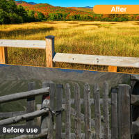 Cubiertas De Poste De Madera 12Pcs Resistente Al Calor Y Impermeable Para Proteger El Jardín Cubiertas De Pared De Jardín De Plástico Sólido - details 5