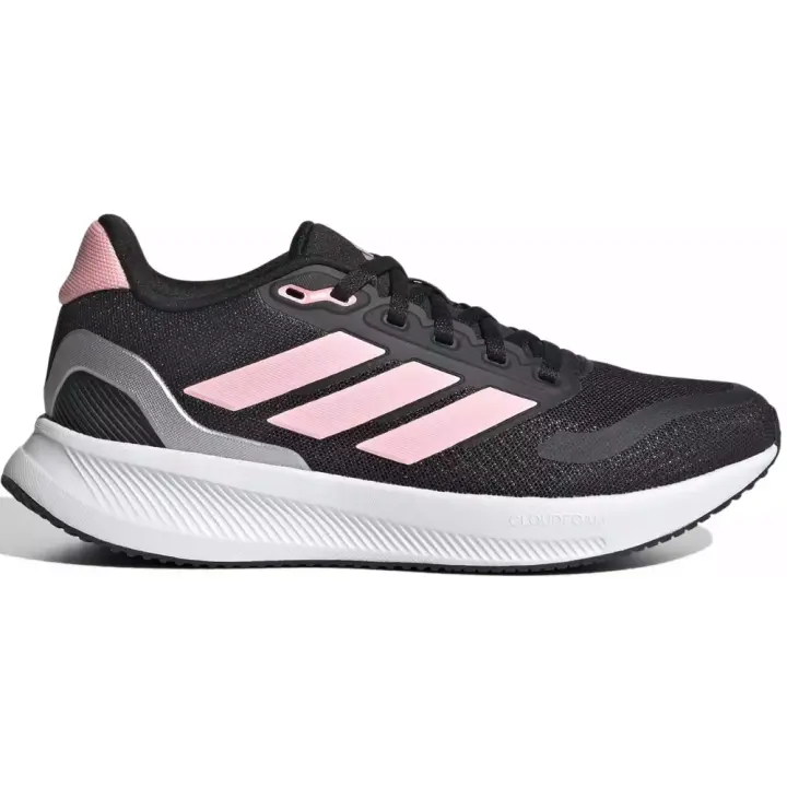 ADIDAS RUNFALCON 5 CORDON NEGRO/ROSA PARA NIÑOS - 1