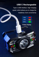 Linterna Frontal LED Mini Potente Para Pesca De Noche Y Actividades Al Aire Libre Impermeable Y Portátil Con Sensor De Luz Fuerte Para Camping Y Escalada - details 4