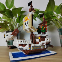 Barco Pirata De Miniatura De Coleccionista Único Tema De Aventura Juguete Para Enthusiasts Ideal Regalo Para Adultos Sin Batería Hecho De Plástico ABS - details 1
