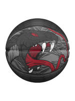 Baloncesto Negro Tamaño 7 Con Bombín Y Agujero Para Almacenamiento 3 Capas Balón De Entrenamiento Al Aire Libre Material De Goma - details 0