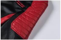 Chaqueta De Cuero PU Para Hombre Con Cierre De Cremallera Y Multiple Bolsillos Estilo Casual Motociclista Primavera 2025 - details 11