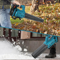 Sopladores Inalámbricos, Soplador de Hojas Inalámbrico Makita de 18 V, 480 CFM, Motor Sin Escobillas, 210 km/h, 18500 RPM, para Jardín, Patio, Retirada de Nieve, Soplar Hojas y Polvo (Sin Batería) - details 5