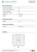 Campana Ufo Led Sky 200W 0-10V; Modelo LM6783; Marca LEDME - details 2