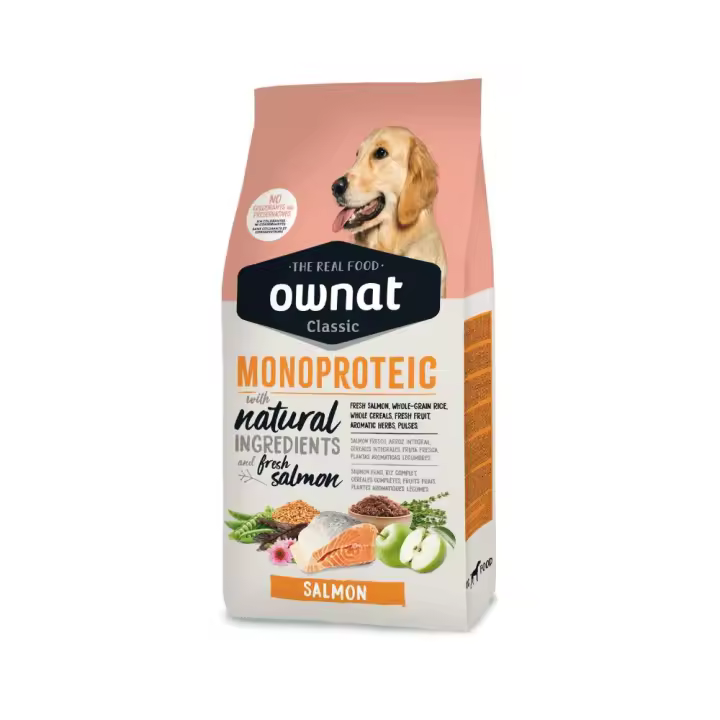 Alimento seco para perro adulto OWNAT MONOPROTEICO Platz K9 S.L. - Nutrición especializada con una única fuente de proteína - 1