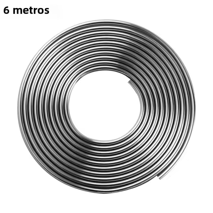 Protección De Puerta De Coche Con Espesor De Cromo 6 Metros Antigolpes Adhesivo Protector De Ralladuras Molduras De Puerta Automóvil - 1