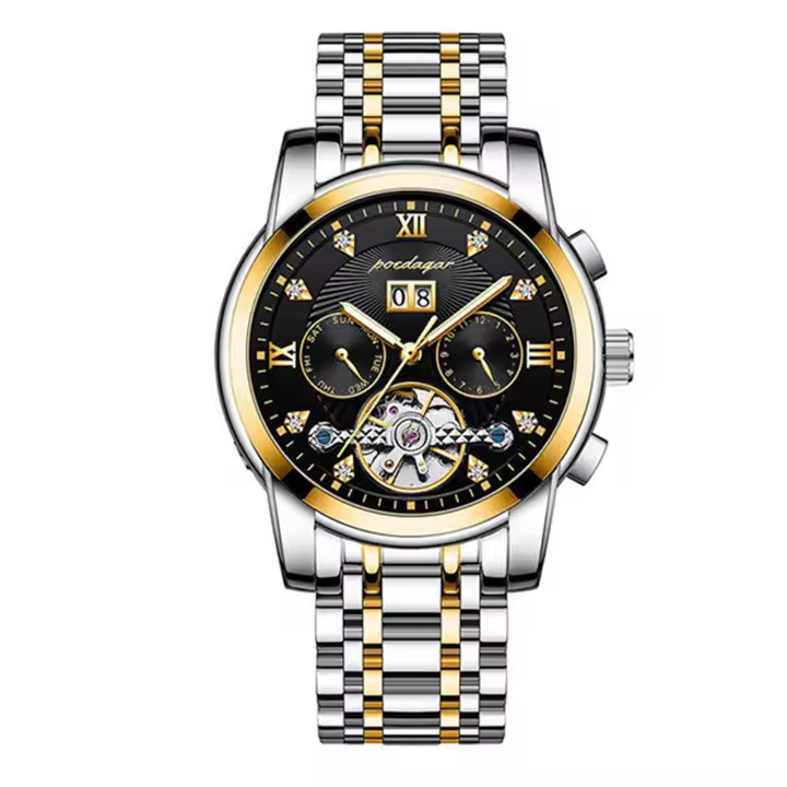 Relojes para hombre Reloj de pulsera mecánico Esqueleto Automático with resistant to Agua - 1