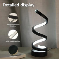 Lámpara De Mesa LED USB Moderna Y Creativa 5V Con Control Remoto Térmica Dimmable En 3 Colores Para Decoración De Habitación Sala De Estar Oficina Barra - details 4
