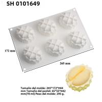Molde De Galletas De Silicona SHENHONG Con Diseño De Frutas Mousse De Naranja Manzana Pera Mango Durazno Herramientas De Decoración De Postres - details 5