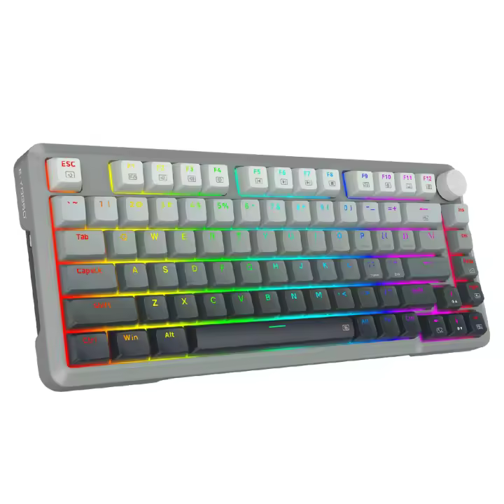 Teclado Mecánico De Juego E-YOOSO Hz82 RGB USB 8K Con Interruptores Magnéticos 82 Teclas Cable Desmontable Para PC Laptop - 1