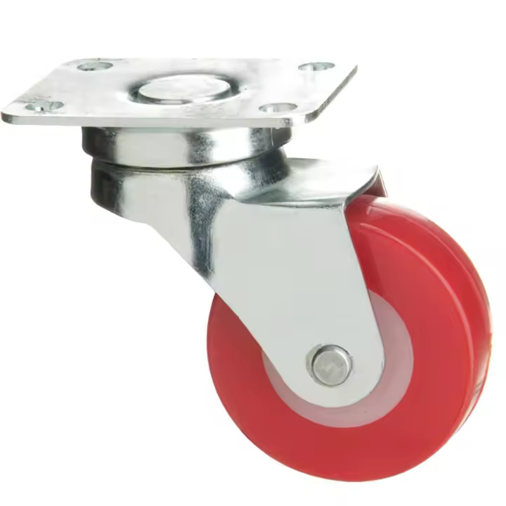 SANCO STORE - WOLFPACK LINEA PROFESIONAL Rueda Poliuretano Placa 40 mm. - 1