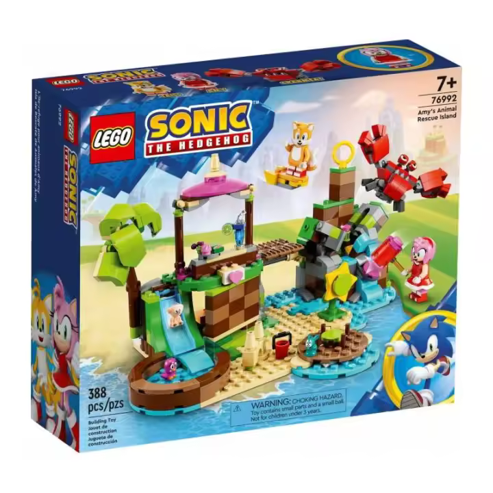 LEGO SONIC 76992 ISLA DE RESCATE DE ANIMALES DE AMY - 1