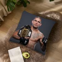 Funda De Cojín De Fighter UFC Alex Pereira Poatan Para Sala De Estar Oficina Dormitorio Sofá Tiempo De Siesta Estilo Deportivo 100% Poliéster Impresión Doble - details 7
