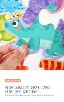 Juguete De Rompecabezas Creativo Para Niños De 3 a 6 Años Caja De Regalo Portátil Con Seis En Uno Regalo De Cumpleaños Compartido - details 12