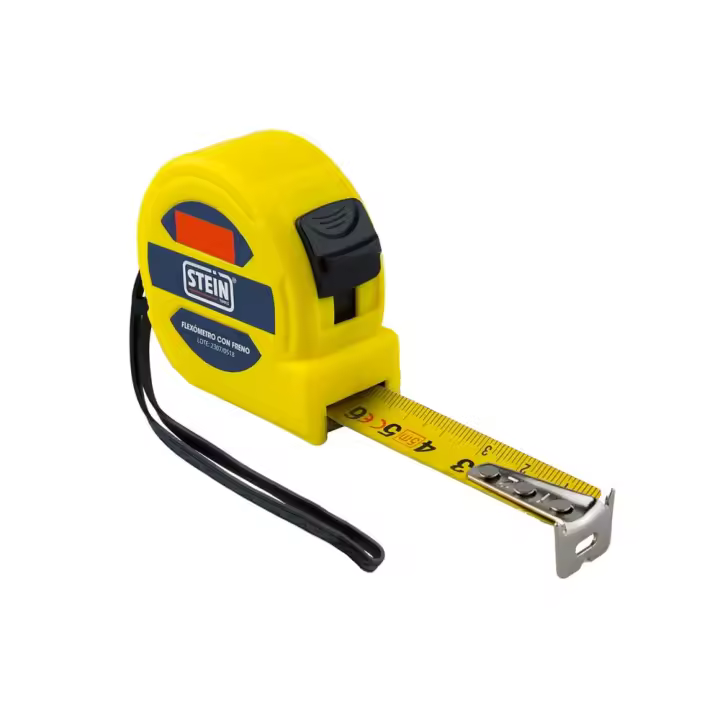 Flexómetro Stein con Freno y Clip 5m x 25mm - 1
