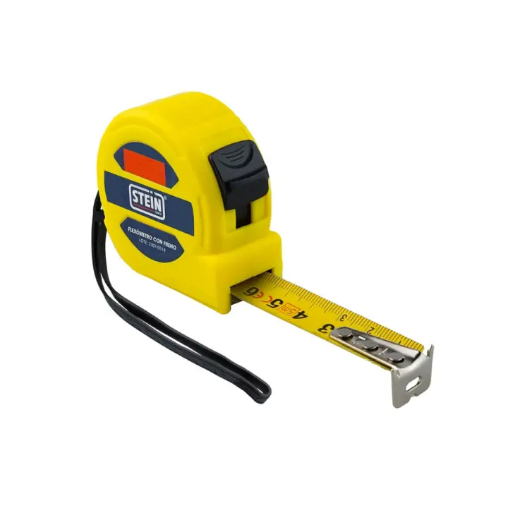 Flexómetro Stein con Freno y Clip 5m x 25mm - 1