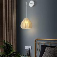 Moderna lámpara de pared Impresa en 3D, 12 W, regulable para decoración de pared, aplique de pared interior con alambre ajustable para Colgar, lámpara de noche para dormitorio, Espejo de tocador para exteriores - details 3