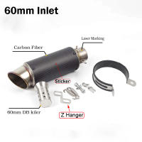 Escape De Motocicleta Modificado Muffler Pipe Para MT07 R1 ER6N CBR250R Nmax Tmax530 Msx125 Scooter Pit Bike Dirt Motocross Universal - details 14
