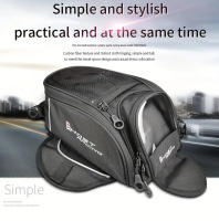 Bolsa De Tanque De Motocicleta Impermeable Decorativa Mochila Motocross Equipamiento De Moto Sillín Trasero Para Conductor - details 8
