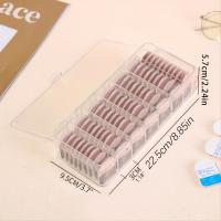 Caja De Almacenamiento Para Lentes De Contacto Transparente Y Fácil De Usar - Mantén Tus Lentes Limpios Y Organizados - details 4