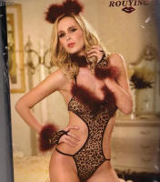 DISFRAZ  SEXY BODY ANIMAL PRINT MARCA GENERICA - details 0