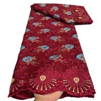 Lace Voile Suizo En Venta Por Mayor Calidad Superior Para Vestidos De Boda Y Fiestas Cotton Bordado Africano Fabric 2024 - details 4