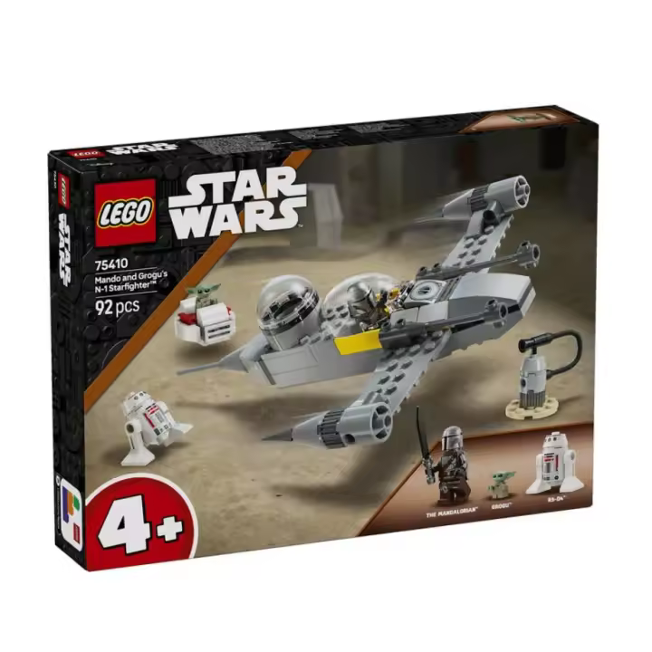 LEGO STAR WARS CAZA ESTELAR N-1 DE MANDO Y GROGU SET 75410 THE MANDALORIAN - 1