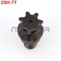 Mini Motocross 25H T8F Disco De Engranaje Delantero Para Motocicleta De Dos Tiempos 47cc 49cc Pocket Bike/ATV Modificación Con Engranaje De Piñón Y 6/7/8 Dientes - details 2
