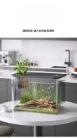 Acuario Transparente Con Tapa Y Resistentes a Caídas PET+ABS Para Tortugas Y Peces Acuario Hidroponía Para El Hogar - details 9