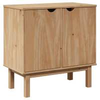 vidaXL Mueble de recibidor OTTA madera maciza de pino 75x40x75 cm - details 1