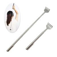 Kit De Masaje Y Raspador Para El Hogar Herramienta Extensible De Acero Inoxidable Portátil Para Alergias Al Aliento Y Picor - details 4