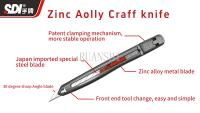 Cuchillo De Utilidad SDI Hand Brand Aleación De Acero Mini Cuchillo Antirremolques Para Comercio Al Por Mayor 3006C - details 1