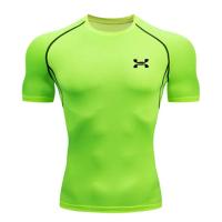 Camiseta De Deporte Para Hombres Secado Rápido Comprimido Muscular Para Gimnasio Y Running Talla S-3XL Ropa De Fitness Casual - details 10