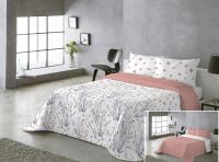 MULTIHOGAR-Colcha multiuso REVERSIBLE ESTAMPADA para Cama 90/105/135/150Cubrecama Fina, para Primavera, Verano y Entretiempo, Incluye Funda de Cojín - details 3