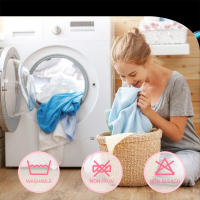 Sábana Redonda Moderna Y Sencilla De Tela Mate Con Estampado Geométrico Para Cama Sin Almohadillas Incluidas - Ropa De Cama - details 3