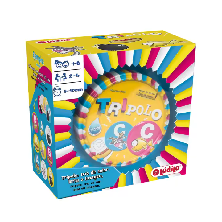 Tripolo | Juego De Mesa | Juegos Infantiles | Juegos De Cartas - 1