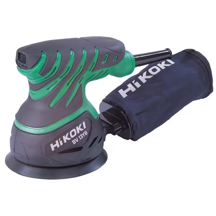 SV13YB Lijadora Roto-Orbital Hikoki 12.000 Rpm 230W - Papel de Lija y Saco para Polvo - 1