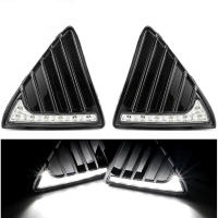 Luces De Día LED Para Ford Focus 3 MK3 2012-2014 Antiniebla Impermeables Con Dimmer Estilo Relé Instalación Directa - details 1