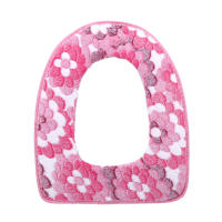 Cubierta De Inodoro Flannel Invierno Cálida Con Estampados Almohadilla De Comodidad Suave Para Baño Accesorio Esencial - details 3