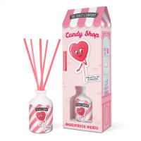 Lote Ambientadores The Fruit Company Candy Shop Piruleta: Mikado, Spray y Armario con Aroma Dulce y Natural - details 1