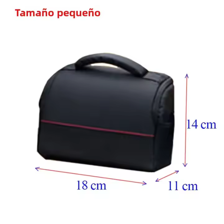 Bolso De Hombro Para Cámara Digital DSLR Impermeable Funda De Fotografía Para Canon Nikon Sony Con Bolsillo Para Lente - 1
