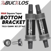 BUCKLOS Bisagra De Bicicleta Para MTB Y E-Bike Compatible Con BB68 BB80 BB90 BB100 BB110 BB120 Pieza De Juego De Pedales De Acero - details 0