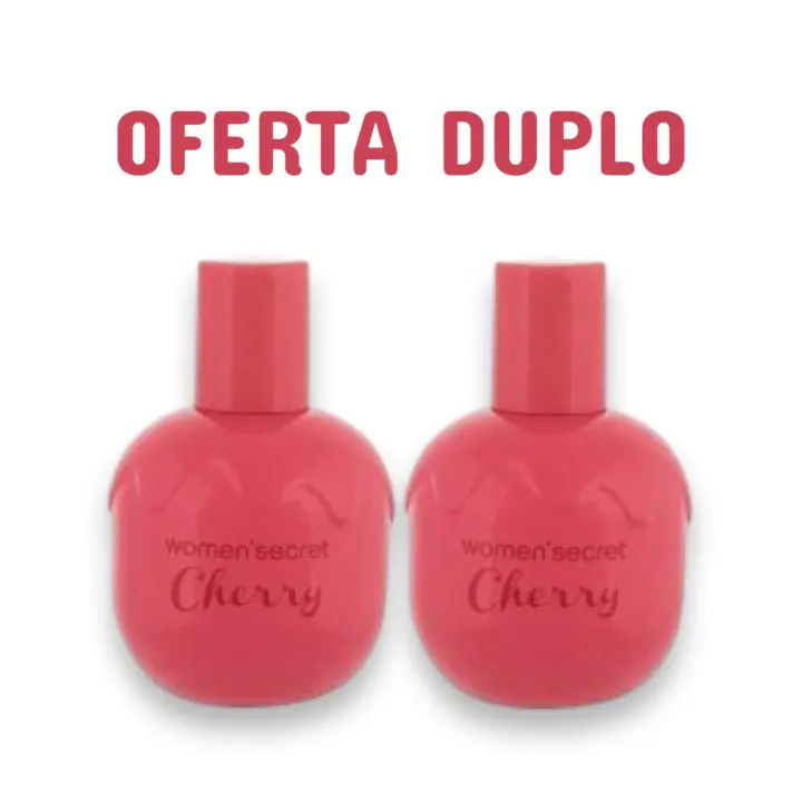 OFERTA DUPLO WOMEN SECRET CHERRY TEMPTATIONS EDT 40 ml SPRAY SIN CAJA - 1