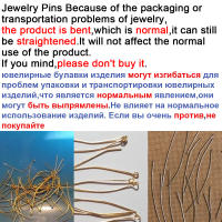 100pcs Pinchos De Ojo De Acero Inoxidable Para Joyería 3 Estilos 20-70mm Hebillas De Cabeza Para Pendientes Pulseras DIY - details 0